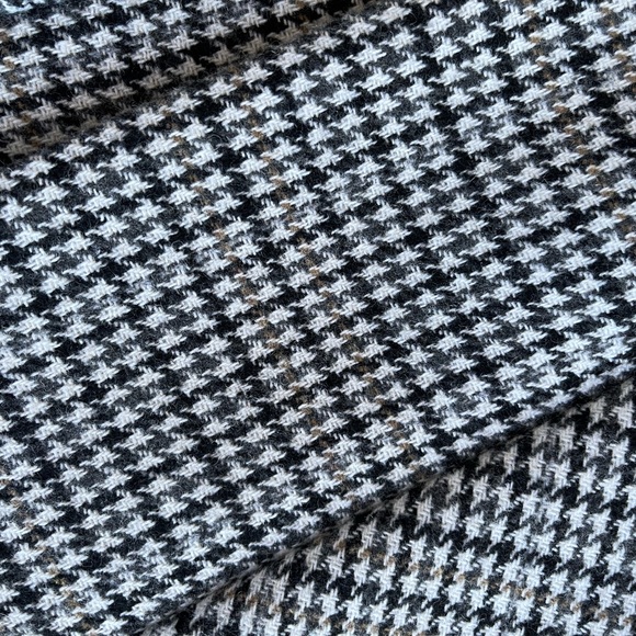 WITCHERY - houndstooth tort khaki fully lined jacket. - Picture 7 of 9